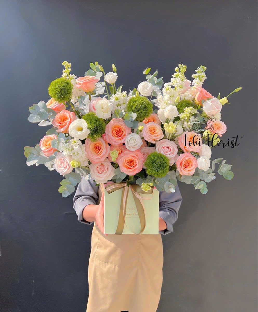 Bó hoa đẹp ngày lễ