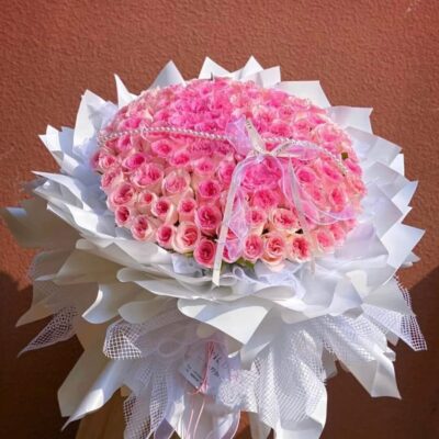 Bó hoa Valentine tại Vũng Tàu.