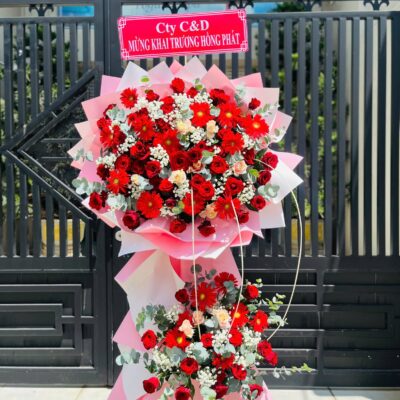 Kệ hoa khai trương