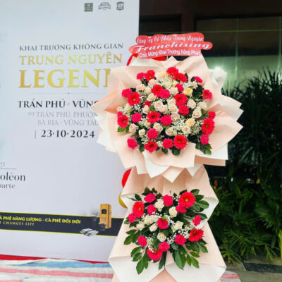 Kệ hoa khai trương