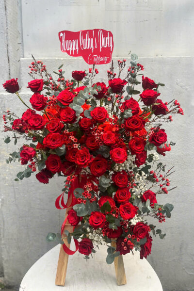 Giỏ hoa chúc mừng – Giao nhanh trong ngày