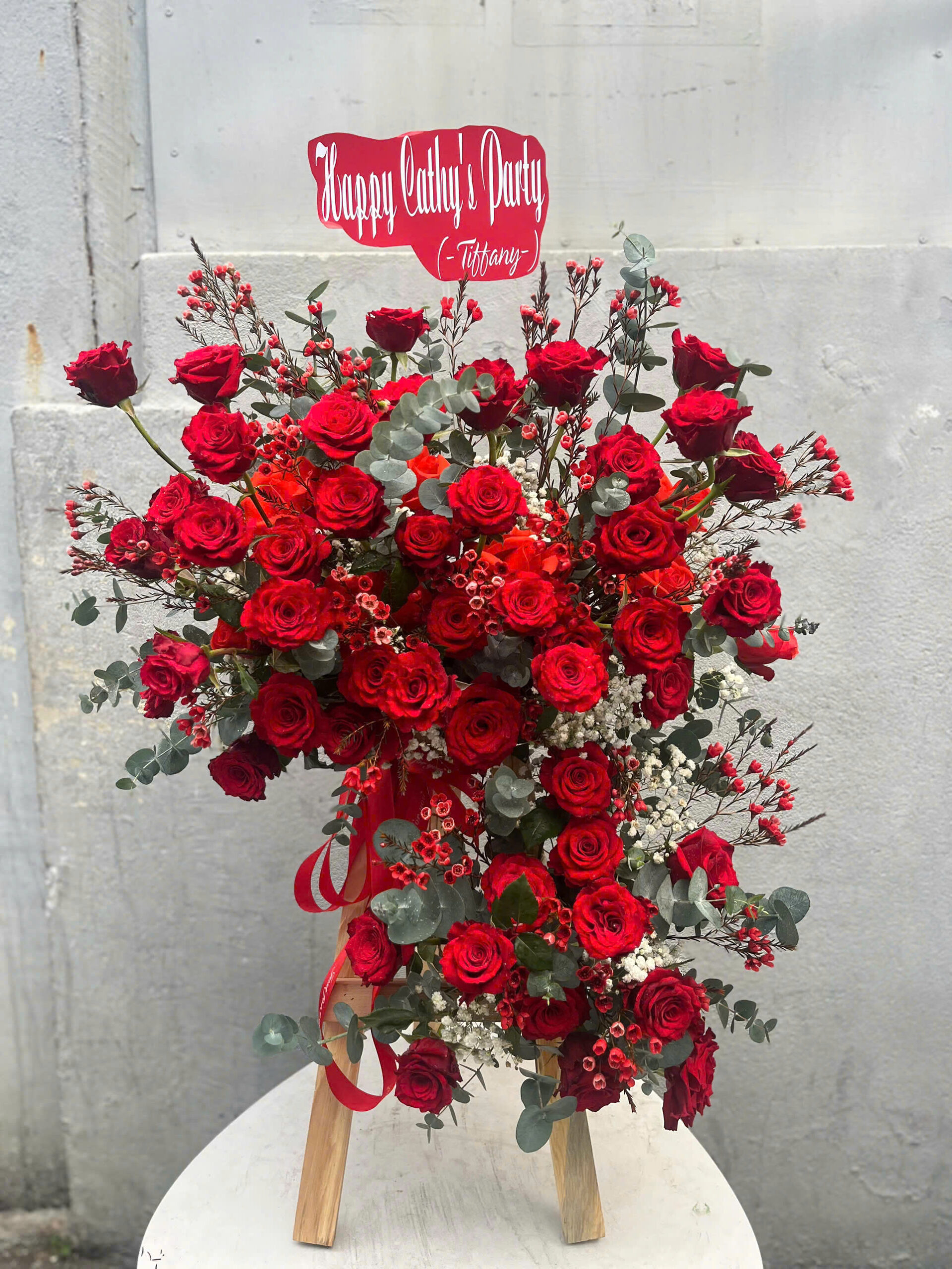 Giỏ hoa chúc mừng – Giao nhanh trong ngày