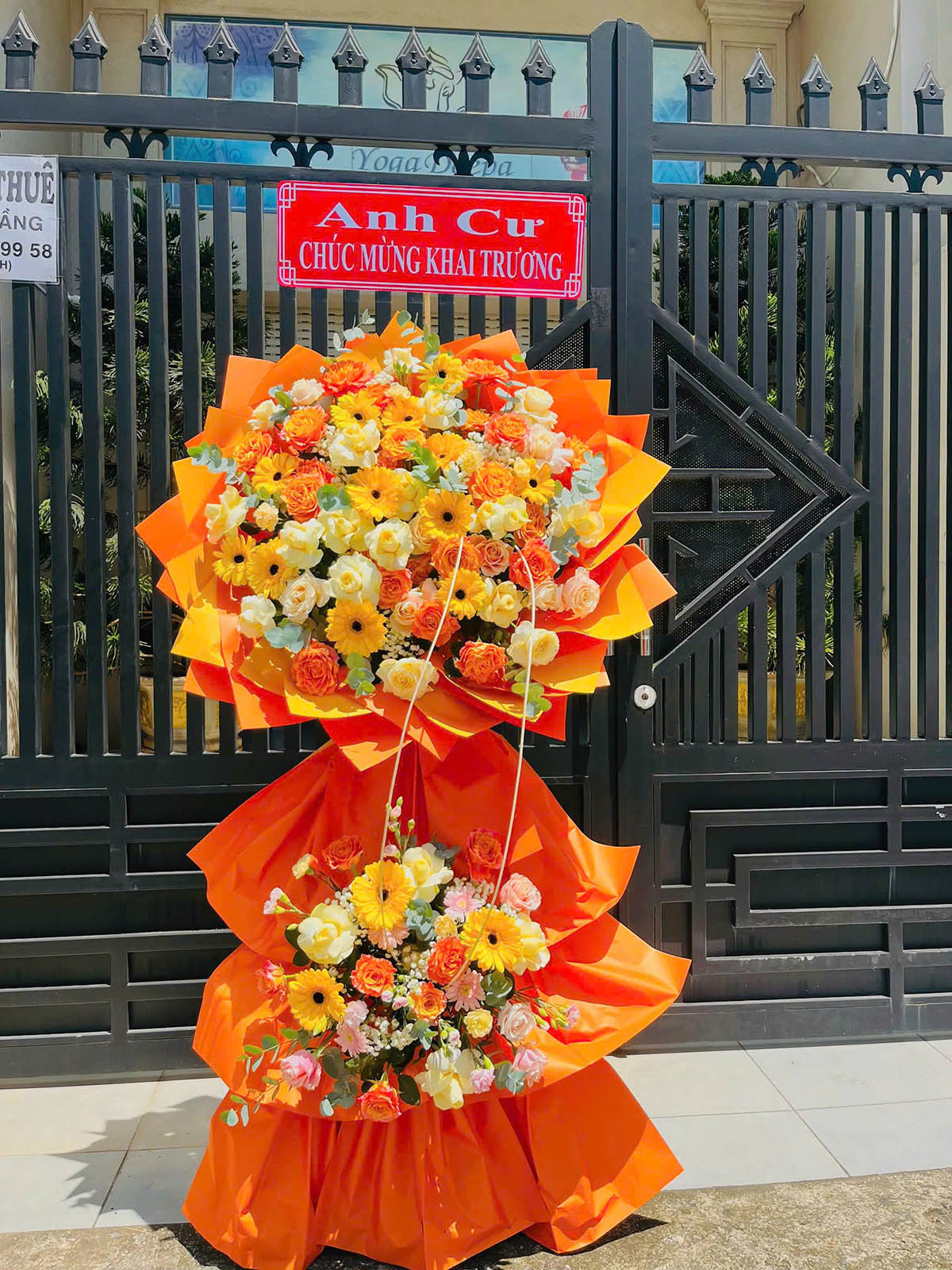 Kệ hoa khai trương